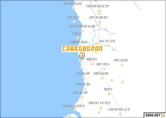 cabadbaran map|Satellite Map of Cabadbaran .